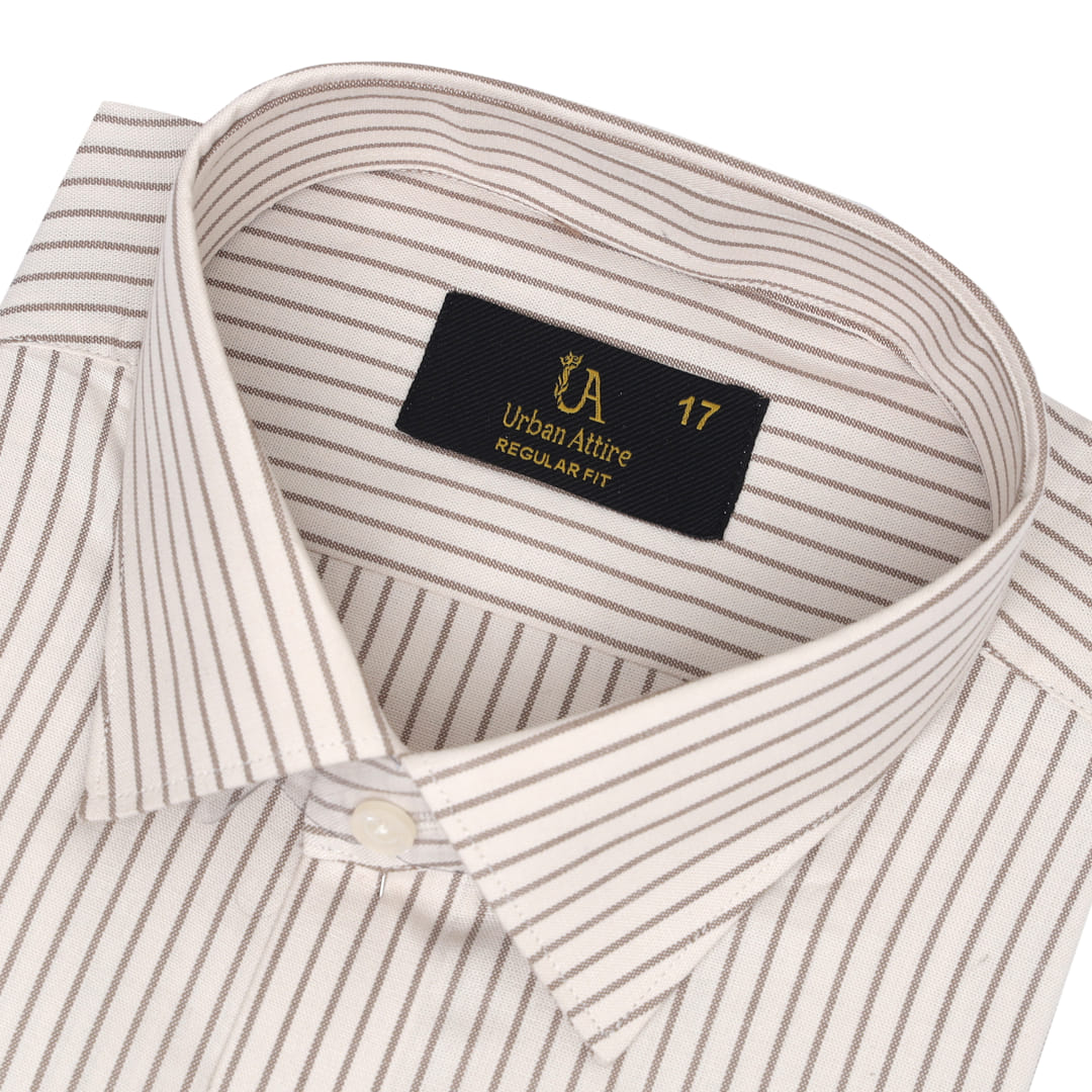 Classic Pinstripe Formal Shirt